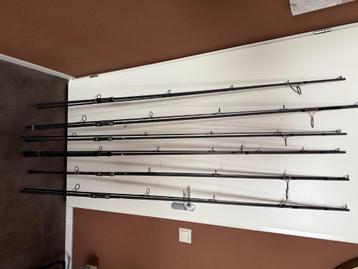 6x Harrison rods verschillende modellen. beschikbaar voor biedingen