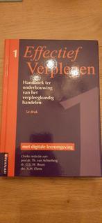 Effectief verplegen 1, Ophalen of Verzenden, Zo goed als nieuw, Sociale wetenschap