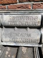 Teewan dakpannen 100 stuks, Doe-het-zelf en Verbouw, Dakpannen en Dakbedekking, Ophalen, Steen of Klei, Zo goed als nieuw, 15 m² of meer