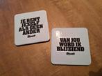 2 onderzetters, Ophalen, Zo goed als nieuw, Glas of Kopje