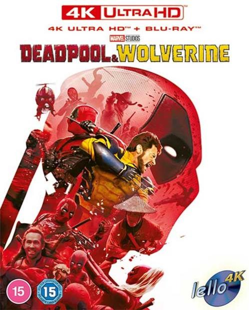 Blu-ray 4K: Deadpool & Wolverine (2024 Ryan Reynolds) UK, Cd's en Dvd's, Blu-ray, Nieuw in verpakking, Actie, Ophalen of Verzenden