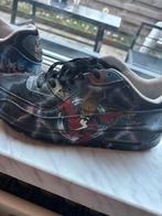 Custome Thunderdome nikes, Kleding | Heren, Schoenen, Verzenden, Zwart, Sneakers of Gympen, Gedragen