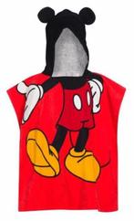 Nieuwe Disney Mickey Mouse badcape / poncho 60x120 cm, Jongen of Meisje, One size, Nieuw, Ophalen of Verzenden