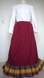 540 VICTORIAANSE BLOUSE, PATROON LAURA ASHLEY, DICKENS STIJ, Ophalen of Verzenden, Nieuw