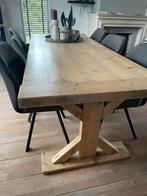 Kloostertafel Eettafel - Robuust en Stijlvol, Huis en Inrichting, Tafels | Eettafels, Ophalen, Gebruikt, Eikenhout, 200 cm of meer