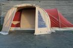 Karsten oppompbare tent Bordeaux rood met slaapaanbouw, Ophalen, Zo goed als nieuw, Tot en met 6