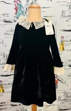 Bonpoint couture zwarte velvet jurk maat 4 NIEUW, Customercare@bonpoint.com, Bonpoint, Bonpoint EU, Nieuw
