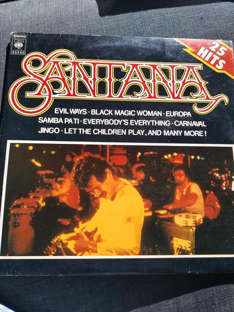 Lp Santana - 25 Hits - Vinyl, Ophalen of Verzenden