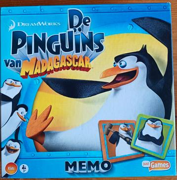 Memory spel Pinguïns van Madagascar beschikbaar voor biedingen
