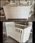 Ledikant, commode & wandplank., Kinderen en Baby's, Kinderkamer | Complete kinderkamers, Ophalen, Gebruikt, Jongetje of Meisje