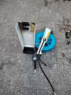 Olie vulhaspel garage met digitale spuit, Ophalen of Verzenden, Gebruikt