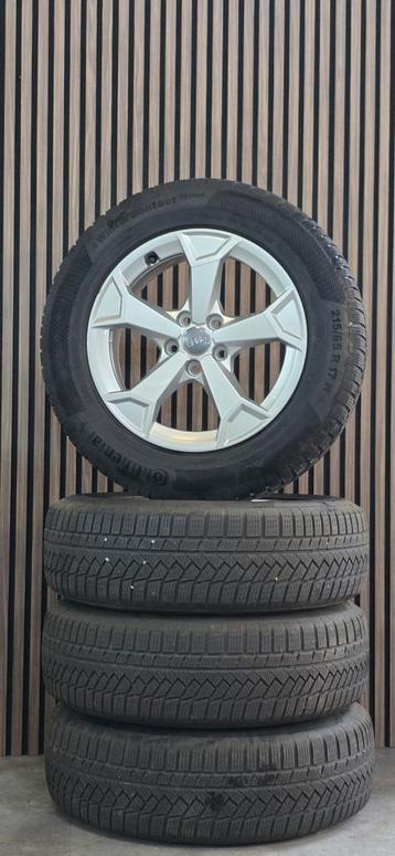 Nette 17" Orig Audi Q3 Velgen+GOEDE Amerk Winterbanden 5x112 beschikbaar voor biedingen