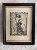 Jan   Toorop  .  1919, Antiek en Kunst, Kunst | Litho's en Zeefdrukken, Ophalen of Verzenden