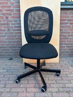 Ikea Bureaustoel zwart Flintan (2), Ophalen, Gebruikt, Zwart, Bureaustoel