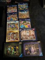 10 disney puzzels 1000 stukjes, Ophalen, Gebruikt