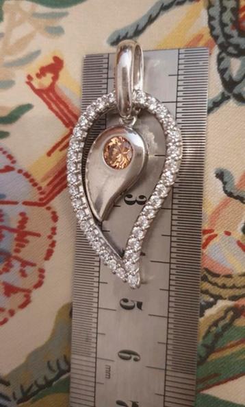 Ti Sento Zilveren Hanger met Zirkonia beschikbaar voor biedingen