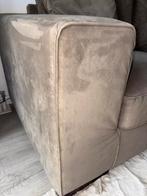 Groen-grijze hoekbank, Ophalen, 250 tot 300 cm, Gebruikt, 100 tot 125 cm