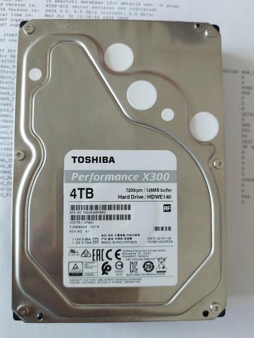 Toshiba performance X300 4TB beschikbaar voor biedingen