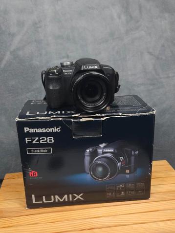 Panasonic Lumix DMC FZ28 Camera Zwart 18X Zoom 10.1MP beschikbaar voor biedingen