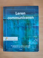 Leren Communiceren Schoolboek Studieboek 7de druk, Ophalen of Verzenden, Zo goed als nieuw, HBO, Noordhoff Uitgevers