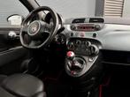 FIAT 500S 500 S 1.2 SPORT 2013 LEDER-ALCANTARA 16 INCH AIRCO, Auto's, Voorwielaandrijving, 4 cilinders, 840 kg, Zwart
