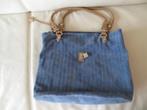 Carol J tas blauw blauwe suede leren tas, Ophalen of Verzenden, Gebruikt, Blauw, Handtas