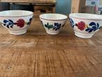 3 schaaltjes boerenbont, Ophalen of Verzenden