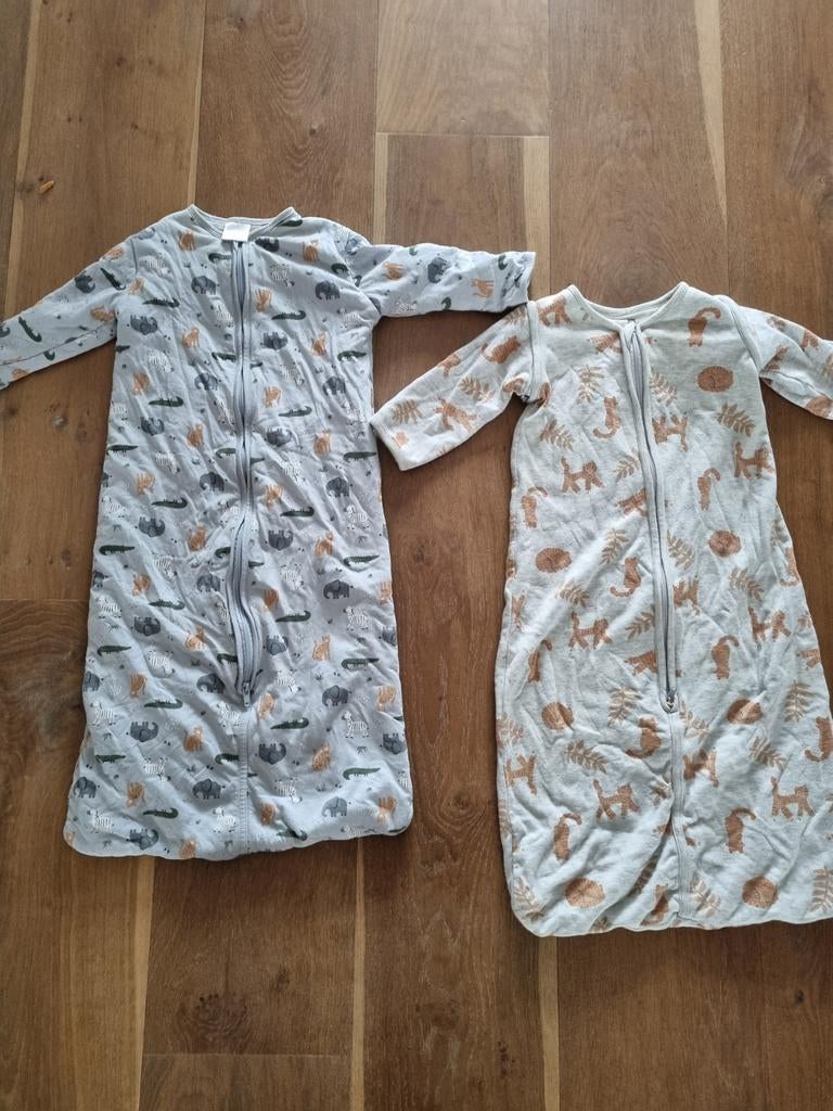 2 Slaapzakken: Zomer (68/80) & Winter (90), Kinderen en Baby's, Dekens, Slaapzakjes en Inbakerproducten, Ophalen of Verzenden