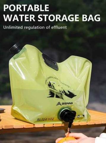 waterzak 8 liter met aftapkraantje - nieuw / ongebruikt beschikbaar voor biedingen