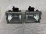Twee Halogeen Lampen met Armatuur, Ophalen, Gebruikt, 50 tot 200 watt, Lamp met armatuur