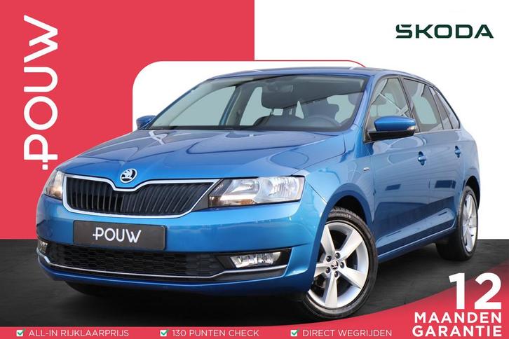 Skoda Rapid Spaceback 1.0 TSI 95pk Clever | Navigatie | Stoe, Auto's, Skoda, Bedrijf, Te koop, Rapid, ABS, Airbags, Airconditioning