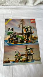 LEGO Piraten bouwtekening Forbidden Island nr. 6270, Ophalen of Verzenden, Gebruikt, Lego