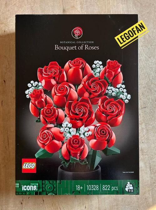 NIEUW (SEALED!): Lego Botanical 10328 Rozenboeket, Kinderen en Baby's, Speelgoed | Duplo en Lego, Nieuw, Lego, Complete set, Ophalen of Verzenden