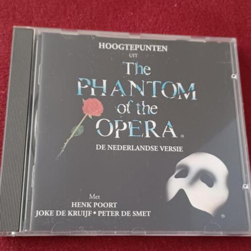 The Phantom of the opera de Nederlandse CD versie, Cd's en Dvd's, Cd's | Filmmuziek en Soundtracks, Zo goed als nieuw, Ophalen of Verzenden