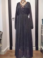 Nieuwe Nukus maxi jurk M met doorzichtige mouwen, Kleding | Dames, Maat 38/40 (M), Zwart, Nieuw, Ophalen of Verzenden
