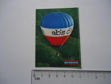 sticker oud Luchtballon absorba retro lucht ballon varen abs beschikbaar voor biedingen