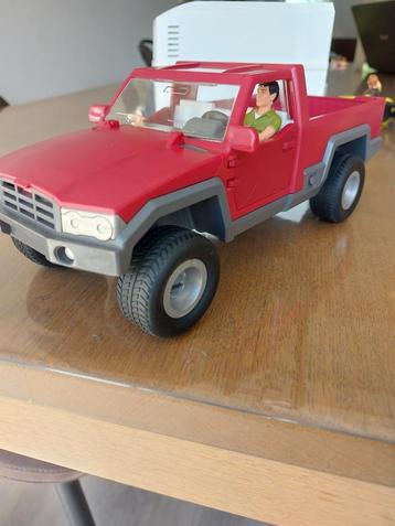 Schleich pick-up en paardentrailer+accessoires  beschikbaar voor biedingen