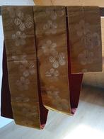 Traditionele Japanse obi hanhabaobi gold bloem, Ophalen of Verzenden