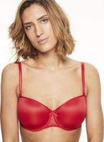 Te koop € 10,00 Chantelle modern invisible rood, Chantelle, BH, Verzenden, Rood