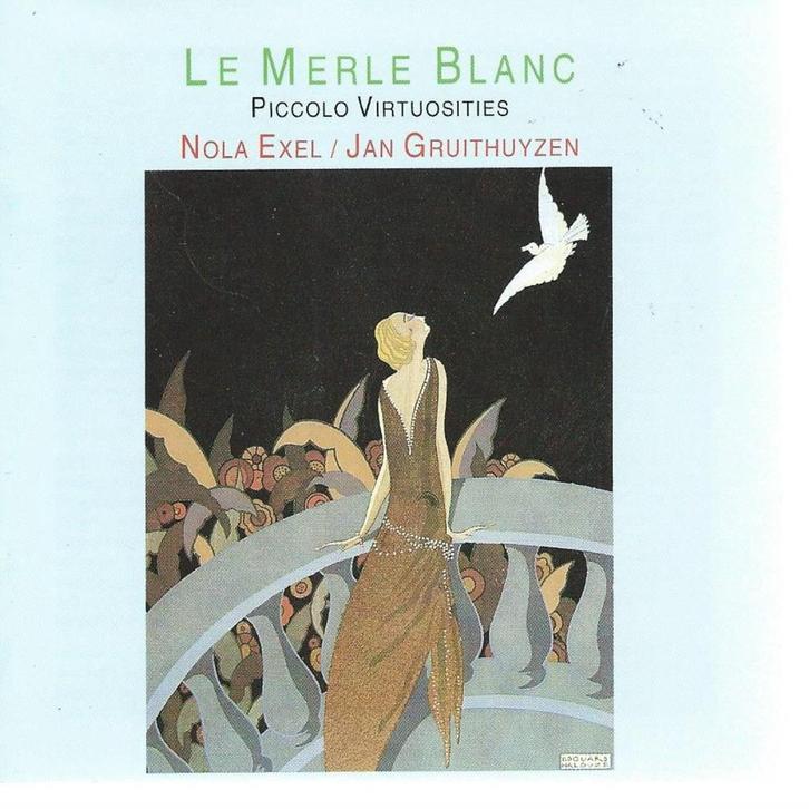 Le merle blanc; piccolo virtuosities, Cd's en Dvd's, Cd's | Klassiek, Gebruikt, Kamermuziek, Ophalen of Verzenden
