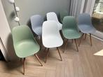Eetkamerstoelen (8) - Label 51, Huis en Inrichting, Ophalen, Kunststof, Gebruikt, Overige kleuren