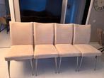 Te koop Creme kleurige eetkamerstoelen, Ophalen, Gebruikt