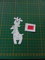 U2 Stansjes witte giraffe met baby blauw, Ophalen of Verzenden, Nieuw, Overige thema's, Overige typen