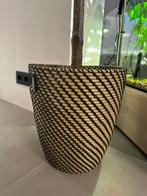Sierpot plantebak Bamboo mand plantepot Nieuw!!!, Ophalen of Verzenden, Zo goed als nieuw, Rond, Riet