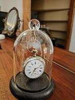 Antiek zilveren zakhorloge, niet werkend, Antiek en Kunst, Ophalen of Verzenden