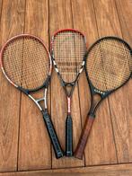 2 tennis rackets en 1 squash racket + tas, Gebruikt, Ophalen of Verzenden, Head, Racket