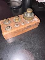 Antieke Koperen Gewichten Set, Antiek en Kunst, Antiek | Gereedschap en Instrumenten, Ophalen