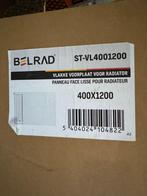 Vlakke voorplaat voor radiator 40x120cm Nieuw in doos wit, Ophalen, 30 tot 80 cm, Radiator, Nieuw
