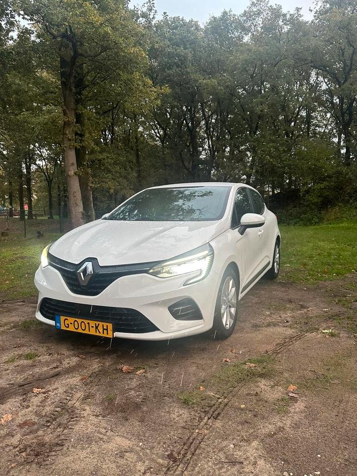 Renault Clio 1.0 TCe Intens 2019 Wit, Auto's, Renault, Particulier, ABS, Apple Carplay, Bluetooth, Centrale vergrendeling, Climate control