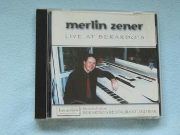 CD: Merlin Zener - Live at Berardo's Restaurant - piano beschikbaar voor biedingen